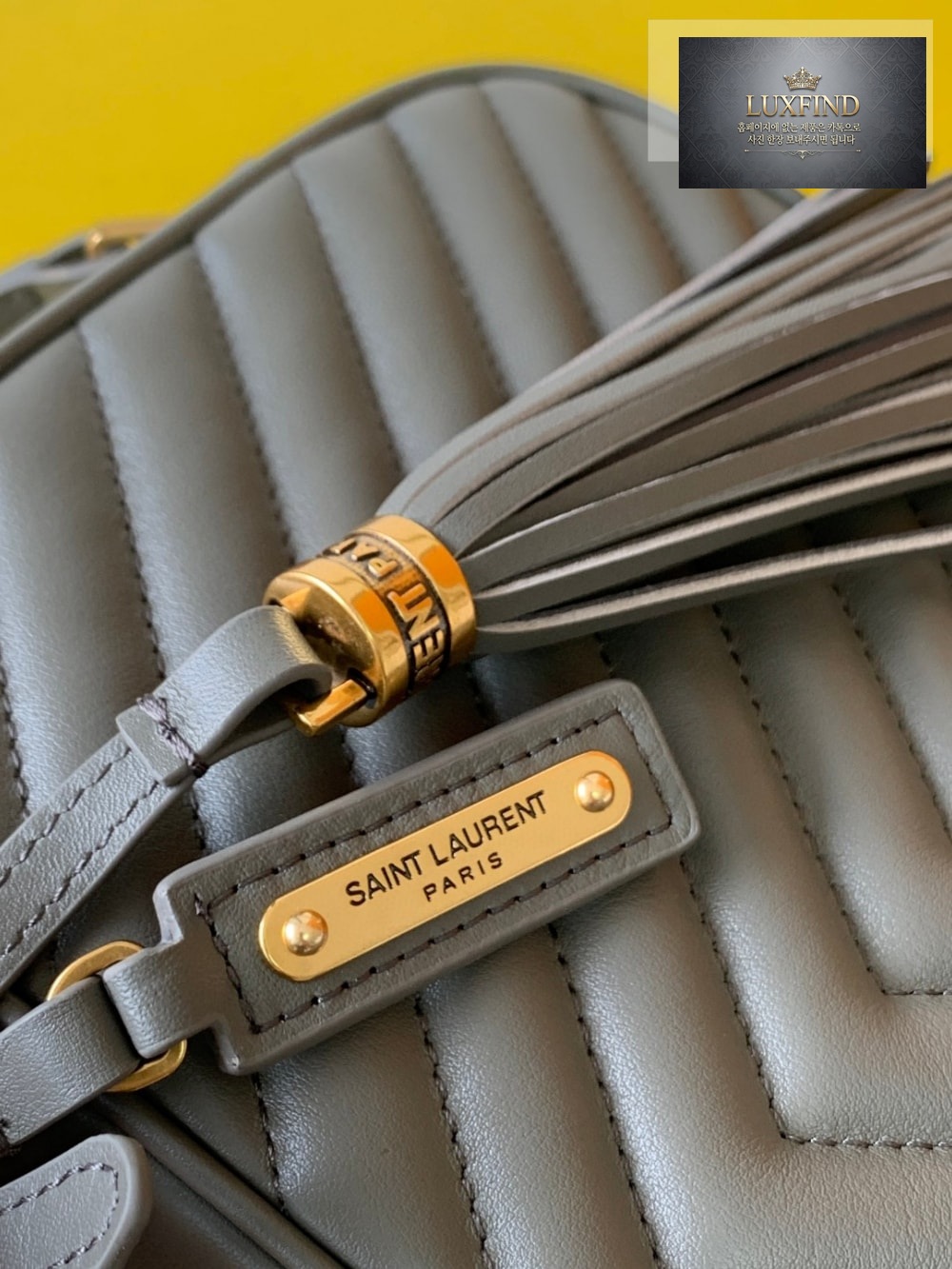Saint Laurent Lou Camera Bag In Quilted Leather