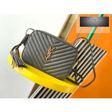 Saint Laurent Lou Camera Bag In Quilted Leather