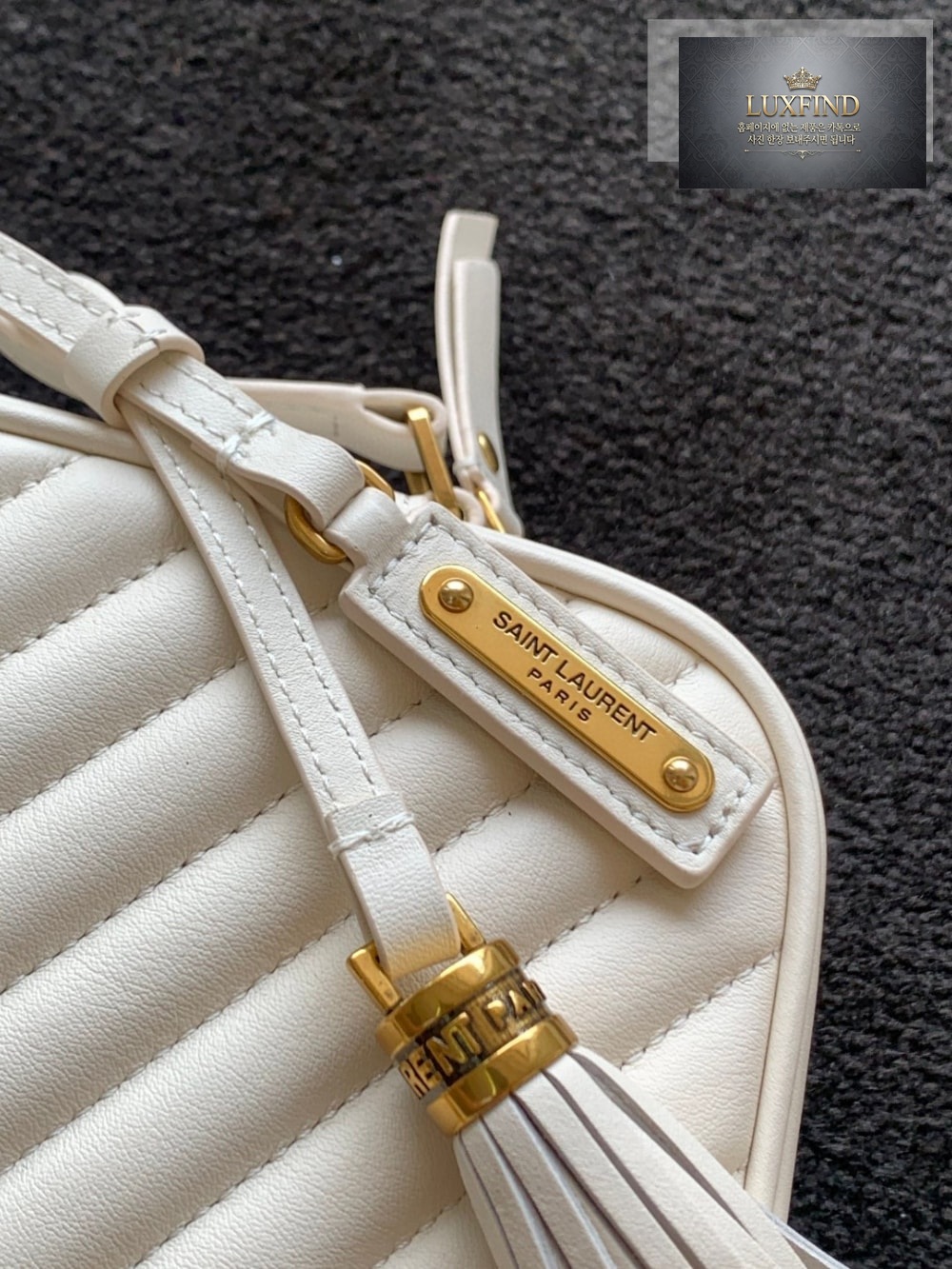 Saint Laurent Lou Camera Bag In Quilted Leather
