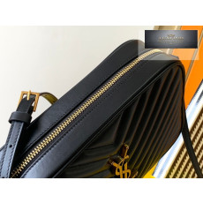 Saint Laurent Lou Camera Bag In Quilted Leather
