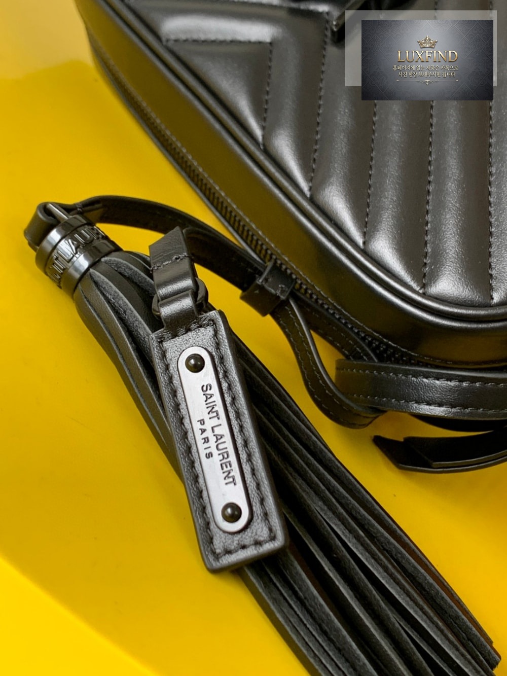 Saint Laurent Lou Camera Bag In Quilted Leather