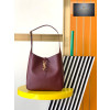 Saint Laurent Le 5 À 7 Supple Small In Grained Leather