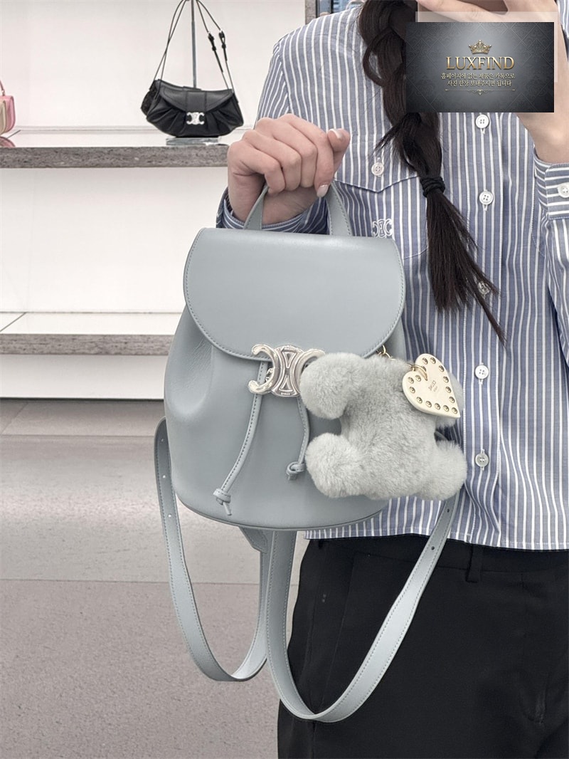 셀린느 보니 백팩 아이스 블루 118703