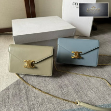 셀린 2ST 트리옹프 체인 마고 크로스 숄더 백 19.5*12.5*4.5CM “2COLOR”