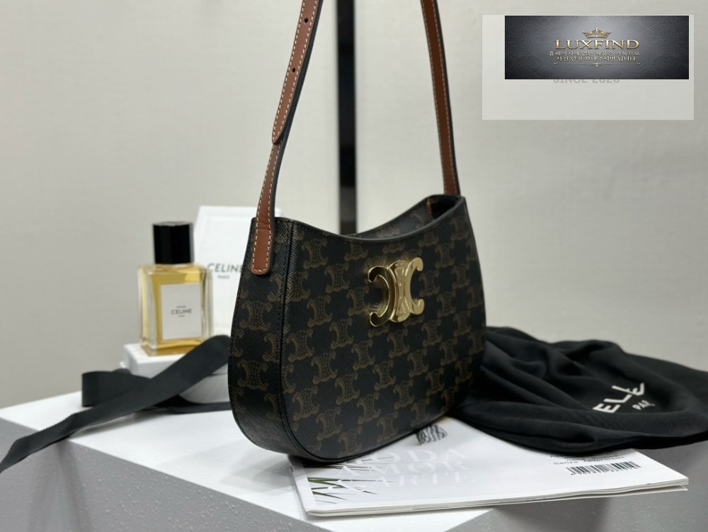Celine Tilly Canvas & Calfskin