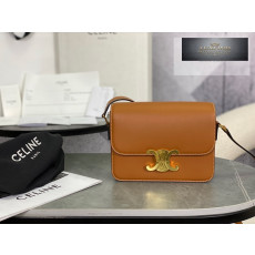 Celine Teen Triomphe Bag Shiny Calfskin