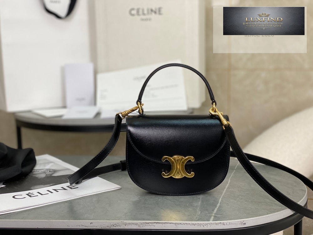 Celine Mini Clea Vesace Calfskin
