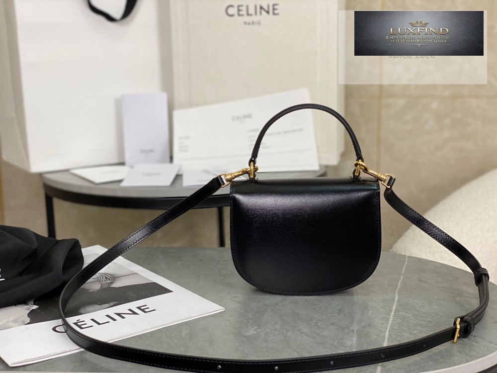 Celine Mini Clea Vesace Calfskin