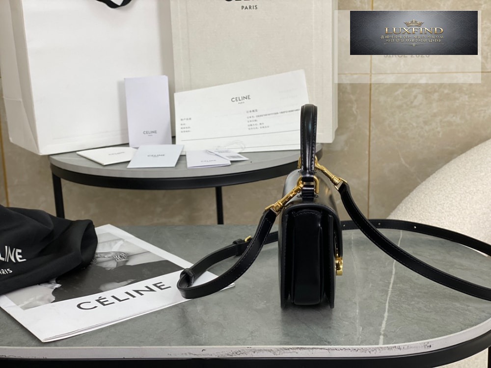Celine Mini Clea Vesace Calfskin