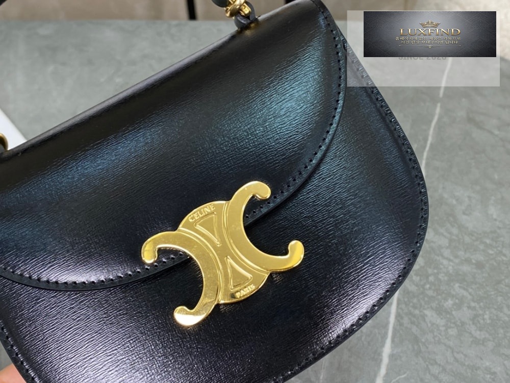 Celine Mini Clea Vesace Calfskin