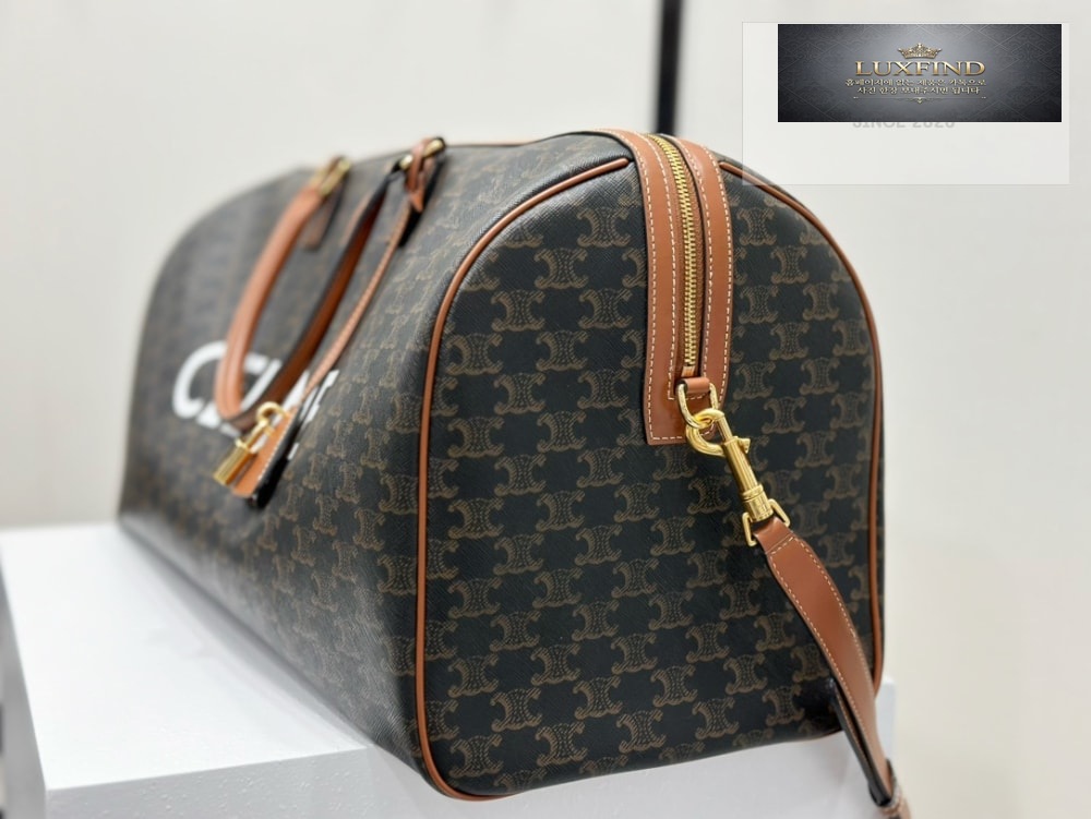 Celine Large Voyage Triomphe Canvas with Celine Print