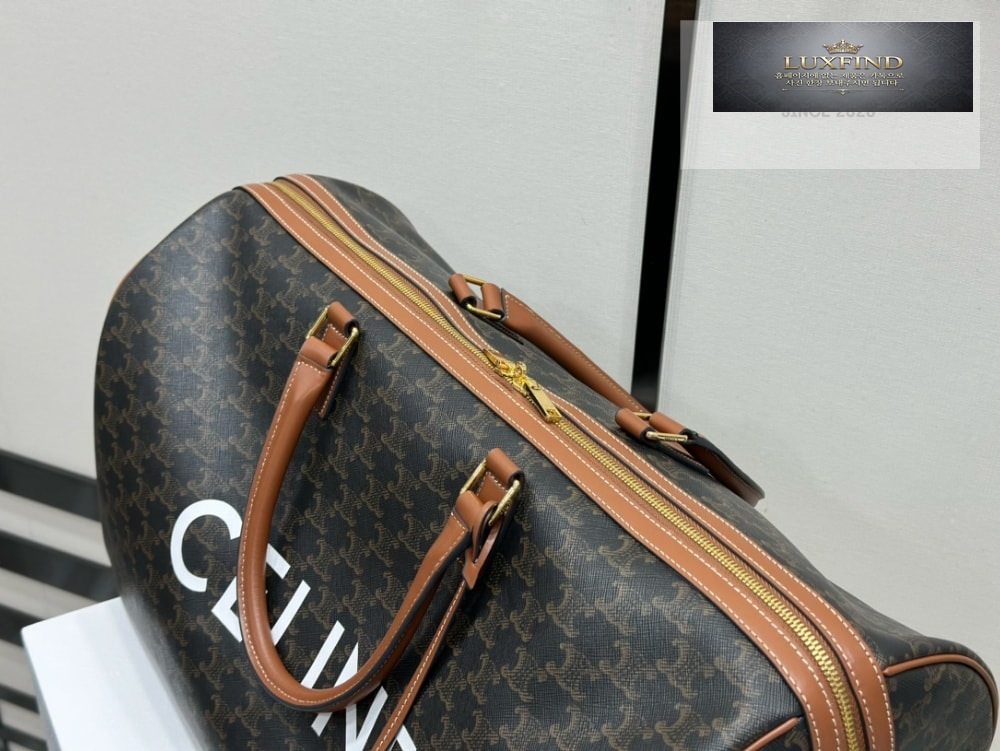 Celine Large Voyage Triomphe Canvas with Celine Print