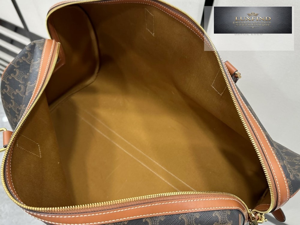 Celine Large Voyage Triomphe Canvas with Celine Print
