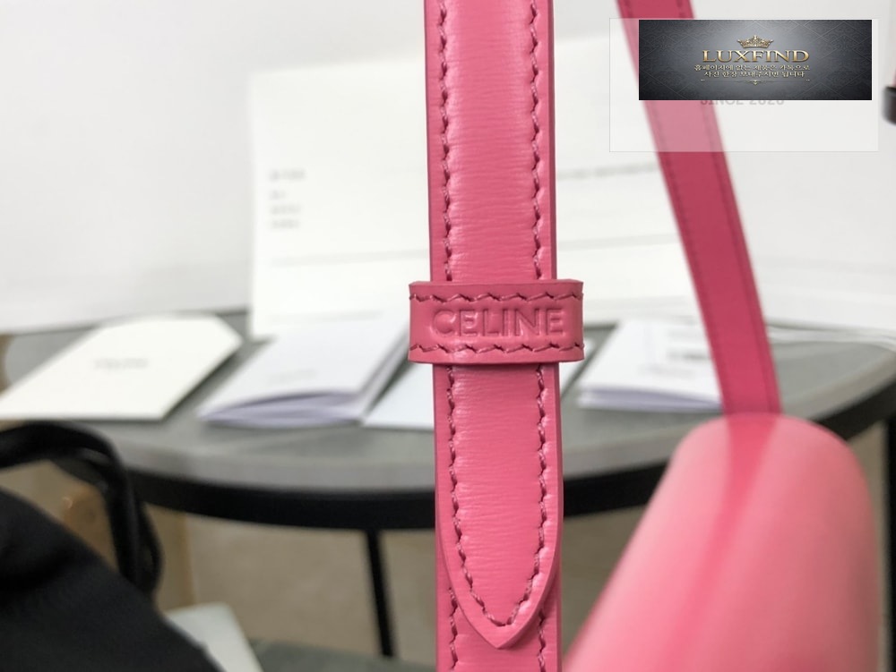 Celine Claude Triomphe Shoulder Bag Calfskin