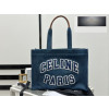 Celine Cabas Blue Denim