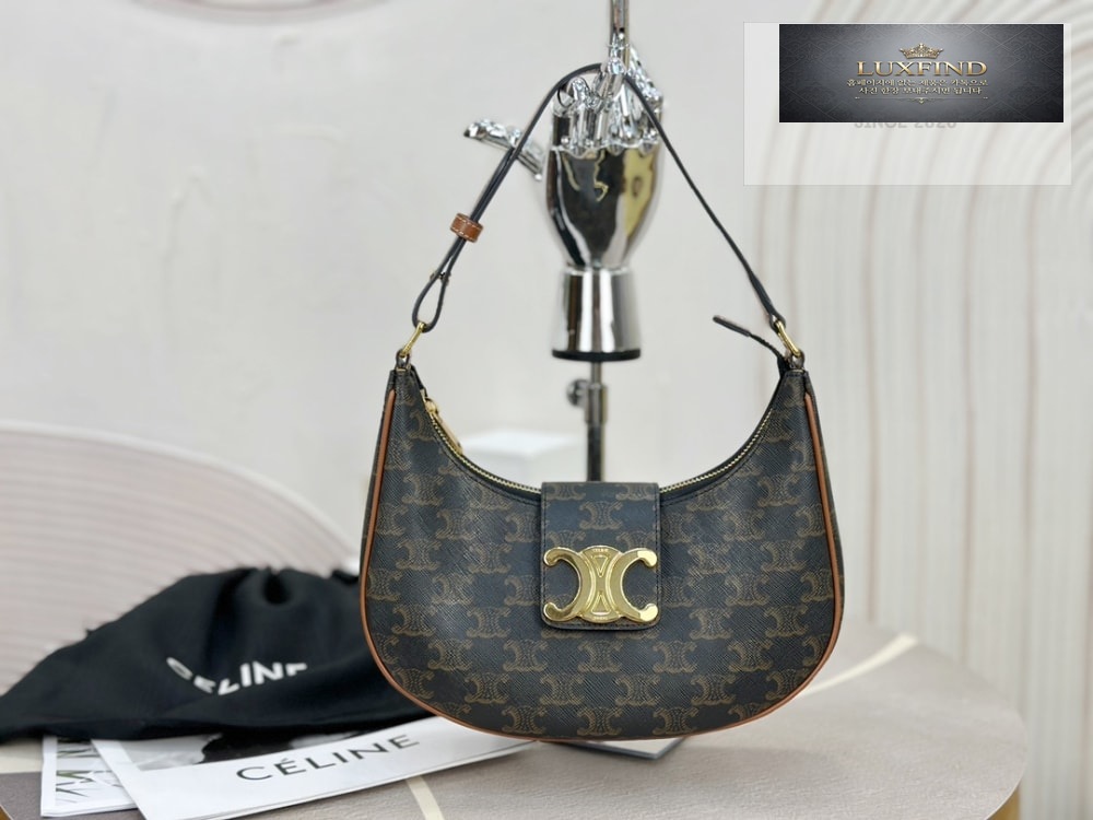 Celine Ava Triomphe Bag Soft Calfskin