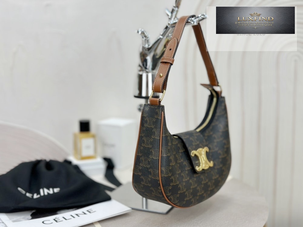 Celine Ava Triomphe Bag Soft Calfskin
