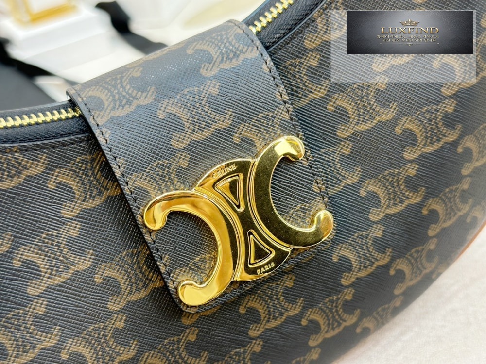 Celine Ava Triomphe Bag Soft Calfskin