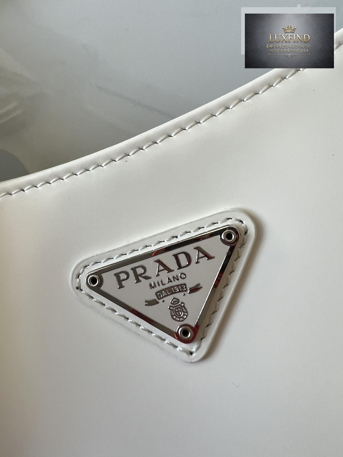 Prada Cleo Brushed Leather Shoulder