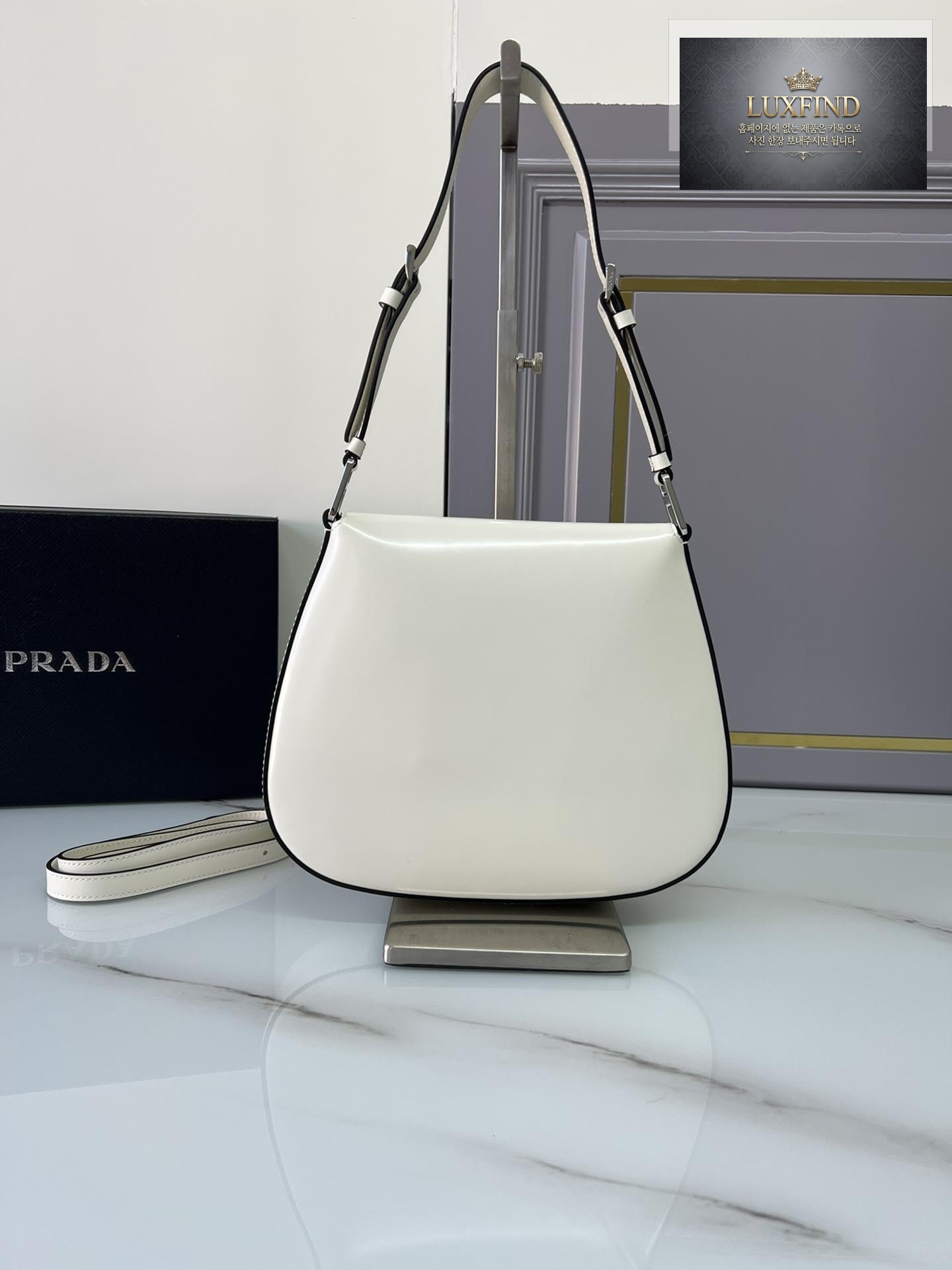 Prada Brushed Cleo Flap